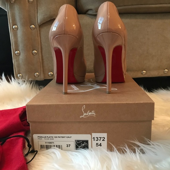 🚫SOLD🚫 Christian Louboutin Pigalle Plato 120 - Picture 2 of 8